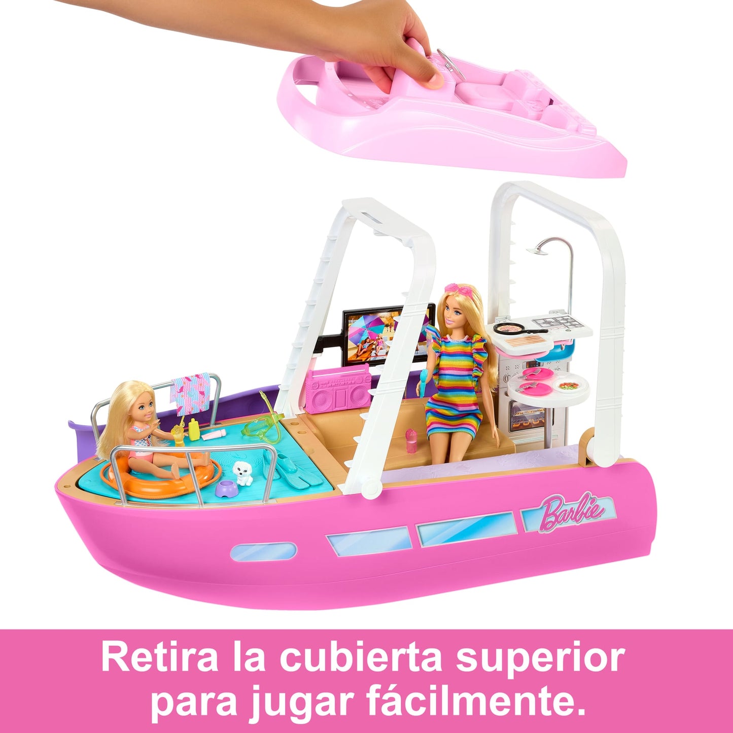 Barbie Set de Juego Yate de los Sue?os