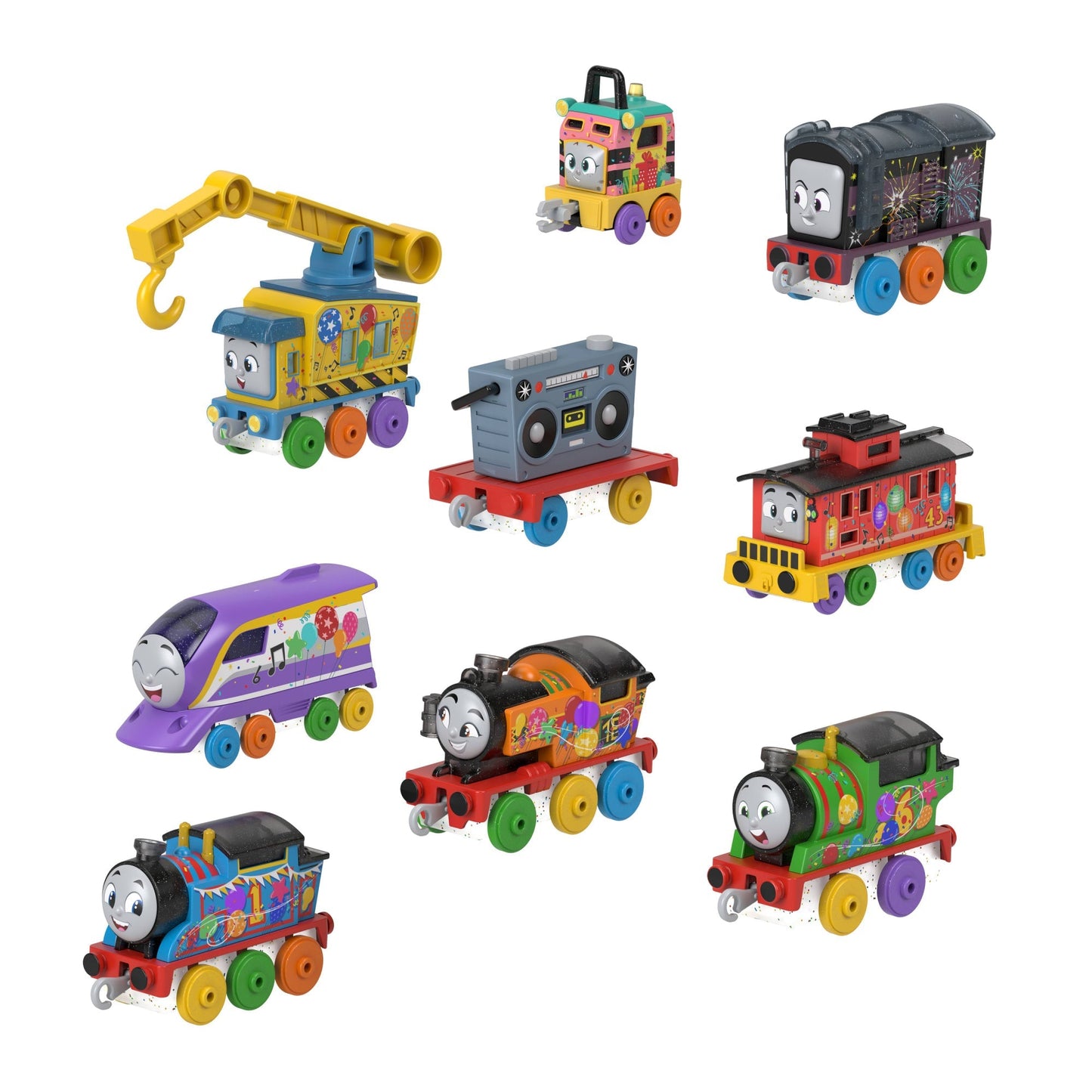 Thomas & Friends Thomas¡¯ 7 Days Of Surprises Gift Set Of Diecast Toy Trains & Vehicles, 10 Pieces