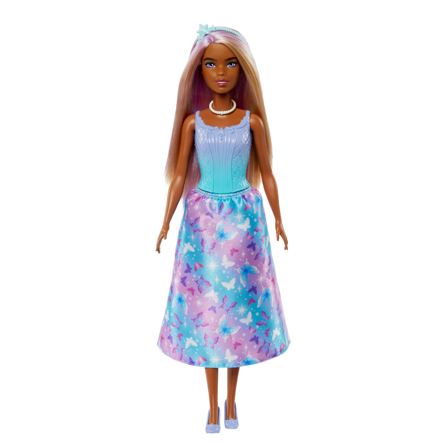 Barbie Fantas¨ªa Mu?eca Doncella Vestido de Ensue?o Azul