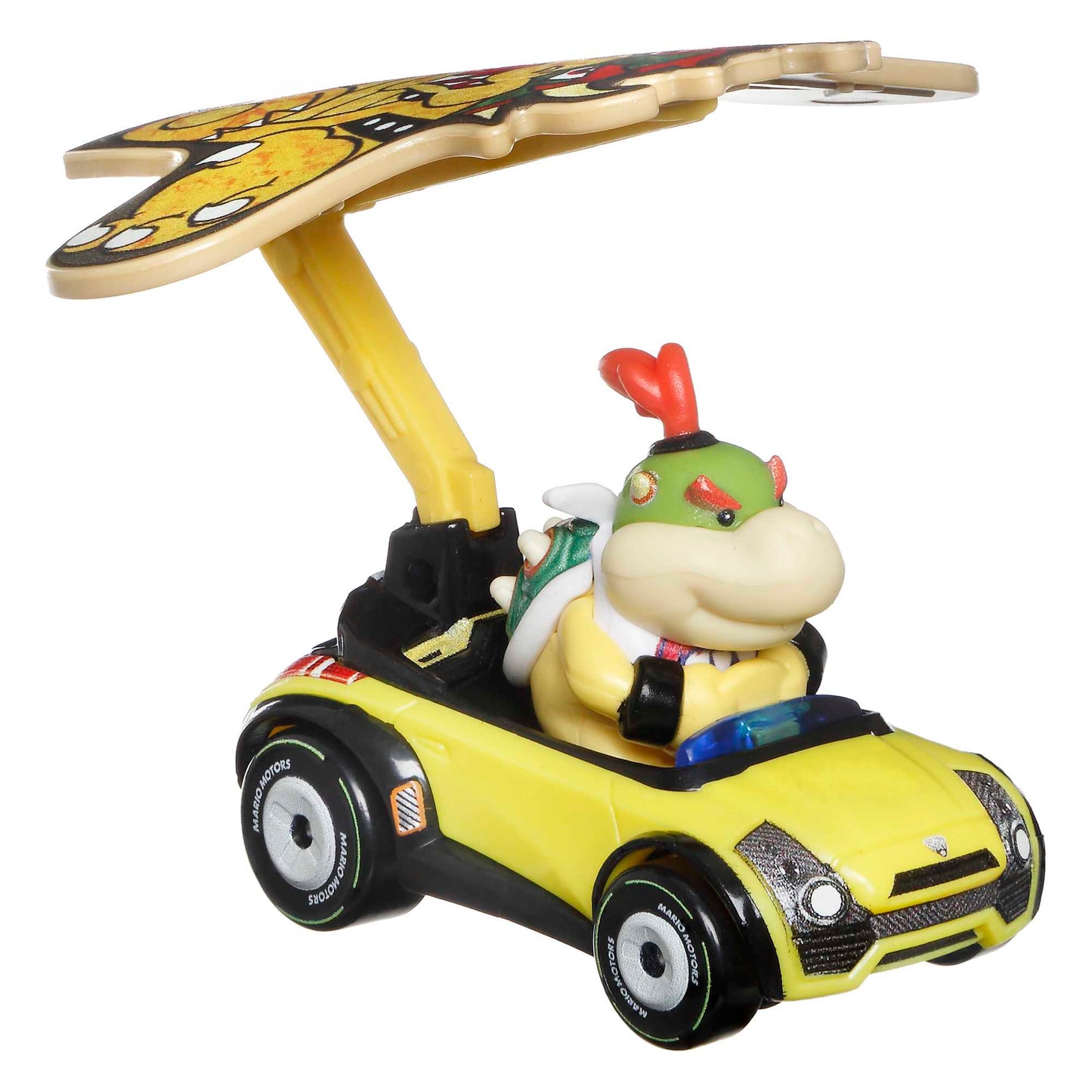 Hot Wheels Mario Kart Veh¨ªculo de Juguete Bowser Jr Sports Coupe con Bowser Kite