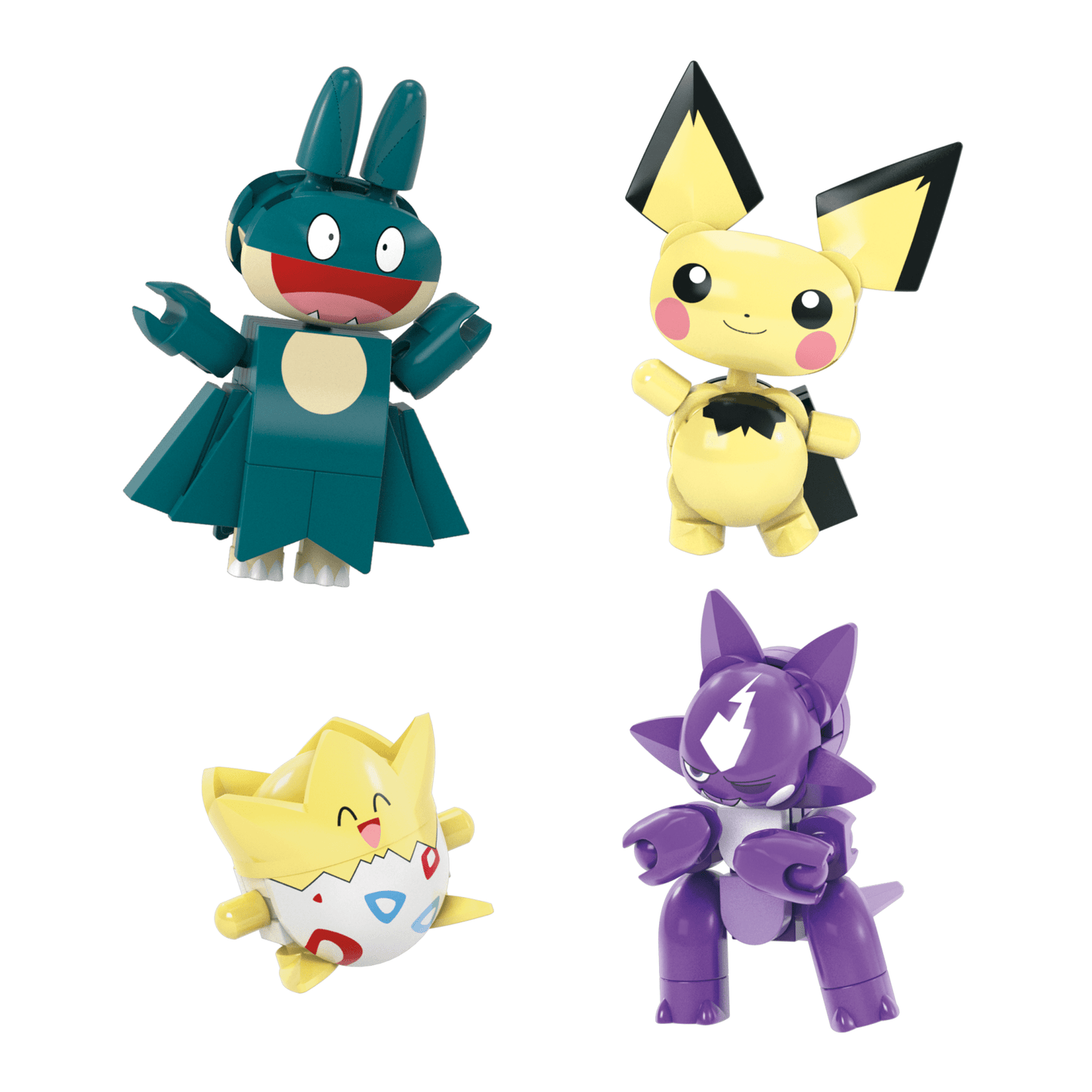 Mega  Pok¨¦mon  Figurines Articul¨¦es  Coffret de 8 Pour Dresseur