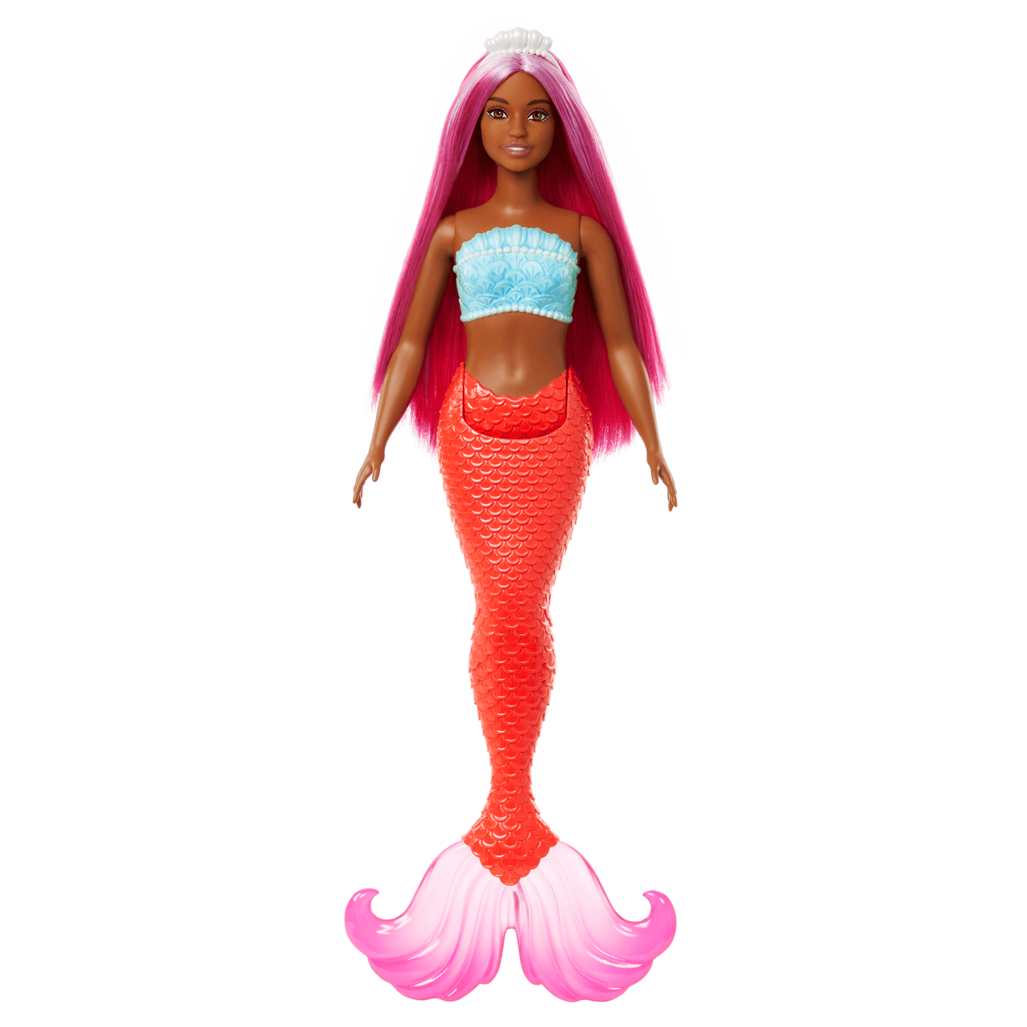 Barbie-Poup¨¦es Sir¨¨nes Avec Cheveux et Nageoire Color¨¦s et Serre-T¨ºte