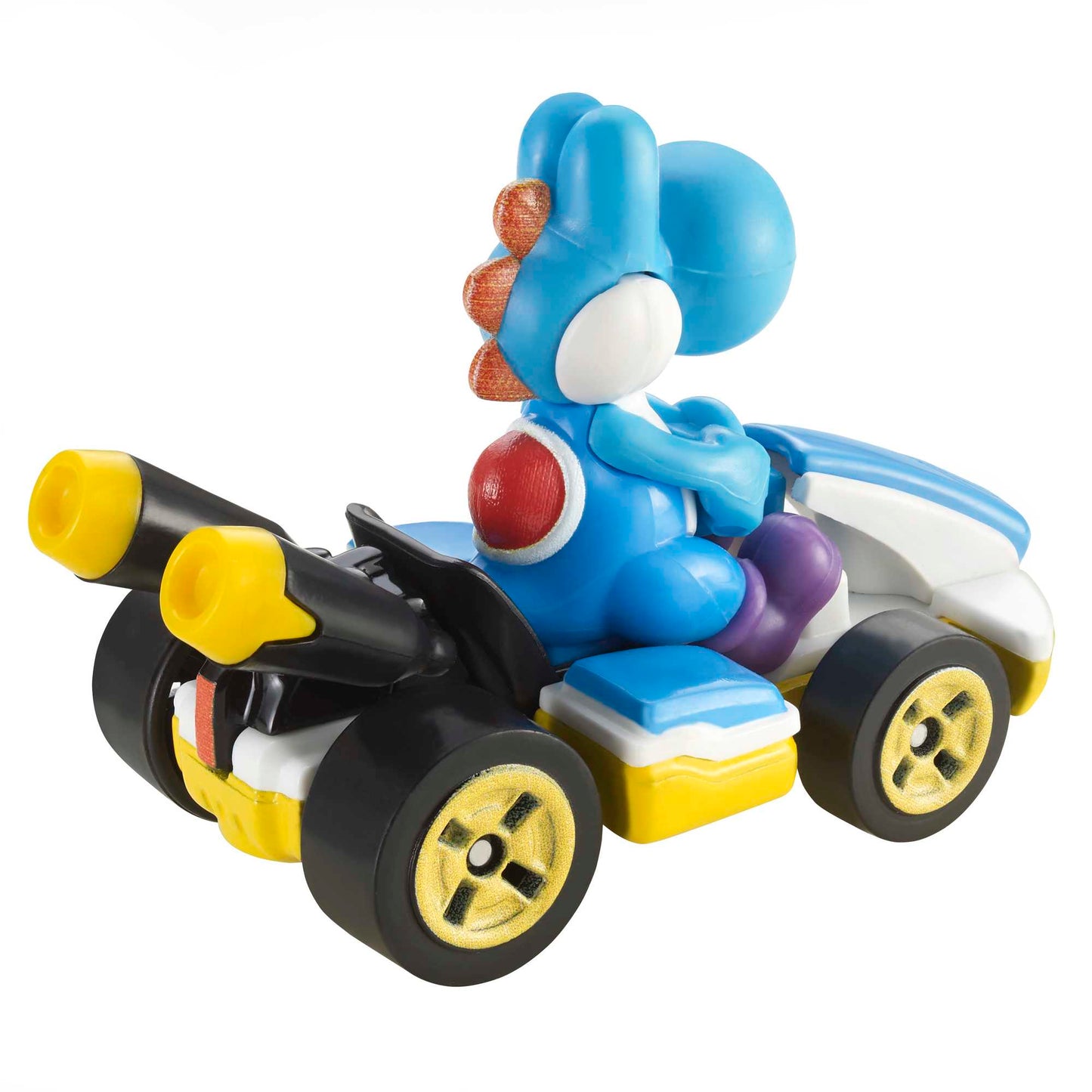 Hot Wheels Mario Kart Veh¨ªculo de Juguete Yoshi Azul Claro Est¨¢ndar Kart