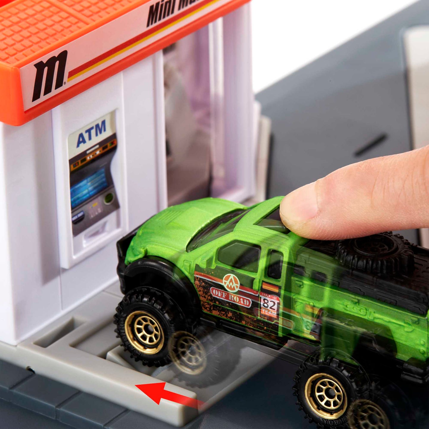 Matchbox Conjunto de Brinquedo A??o Posto de Gasolina