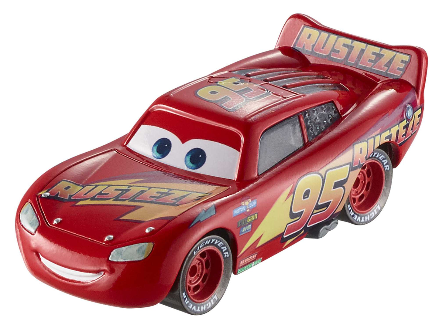 Carros da Disney e Pixar Diecast Ve¨ªculo de Brinquedo Relampago McQueen Rusteze