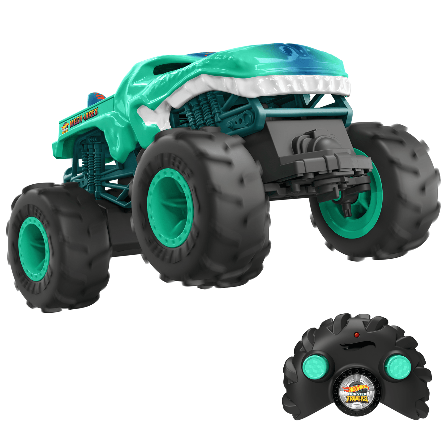 Hot Wheels Monster Trucks Veh¨ªculo a Control Remoto Mega Wrex Escala 1:24